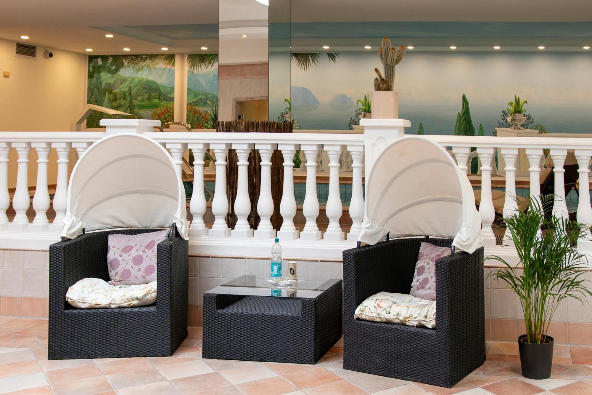 Golf- Und Wellnesshotel Amtsheide 巴德贝芬森 外观 照片